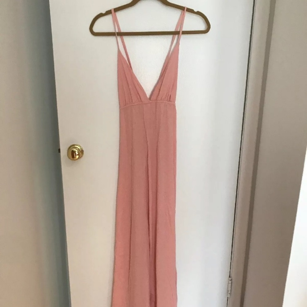 Wildfox maxi bow dress size large